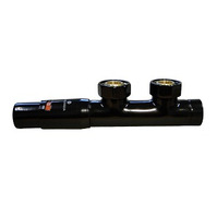 Комплект SCHLOSSER DUO-PLEX 3/4 х M22х1,5 черный RAL 9005 (угловой, левый), арт. 602100102