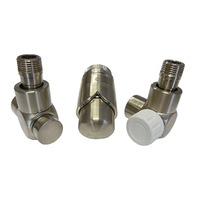 Комплект термостатический SCHLOSSER Exclusive 6017, осевой левый сталь, для медной трубы GZ 1/2 х 15х1, арт. 601700112