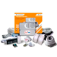 GSM Cигнализация  3G MMS "Часовой РусНИТ 8x8 RF BOX" Комплект