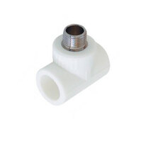 Kalde 20x1/2" Тройник с наружной резьбой для полипропиленовых труб под сварку 3222-tmo-200b20