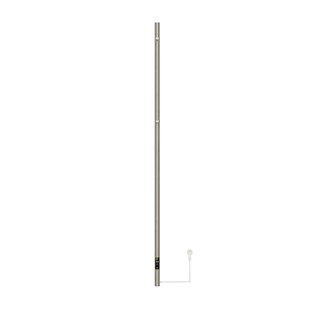 Полотенцесушитель электрический Primoclima STICK 1600, 1 трубка 150W, никель матовый