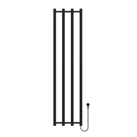 Полотенцесушитель электрический Primoclima TUBUS 1450*347, 4 трубки 250W, Черный