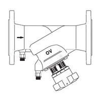 Регулирующий вентиль Oventrop "Hydrocontrol VFR" PN16 Ду 65 фланц. (бронз.), Арт. 1062351